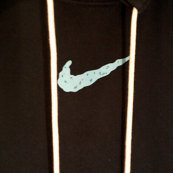 NIKE LEBRON JAMES "Fruity Pebbles Fleece Hoodie" MEN'S BLACK LARGE DV0017-010 - Picture 4 of 10